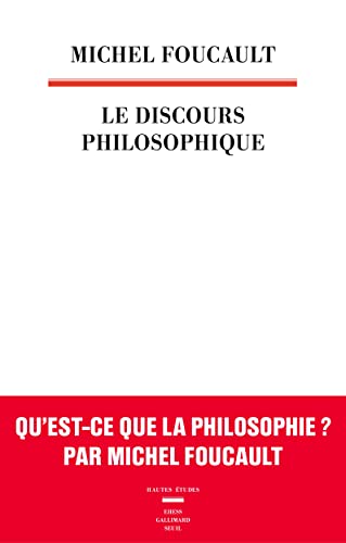 Le Discours philosophique von SEUIL